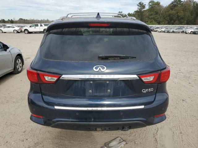 5N1DL0MM1HC549766 - 2017 INFINITI QX60 BLUE photo 6