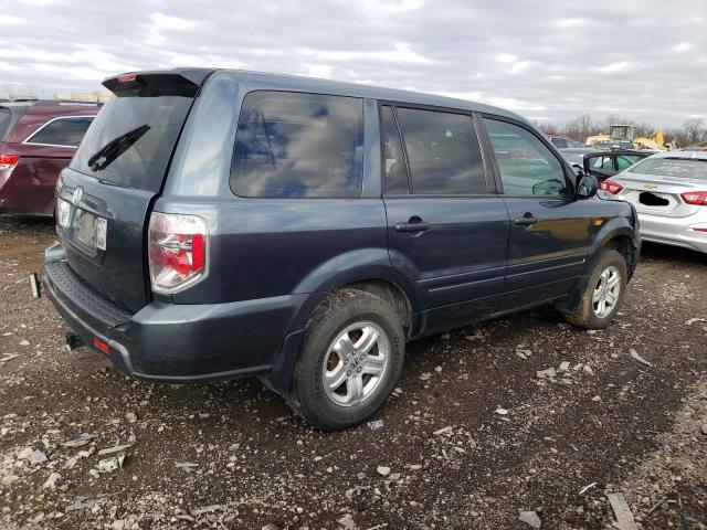 5FNYF28146B035399 - 2006 HONDA PILOT LX GRAY photo 3