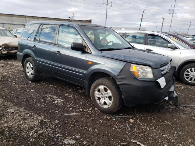 5FNYF28146B035399 - 2006 HONDA PILOT LX GRAY photo 4