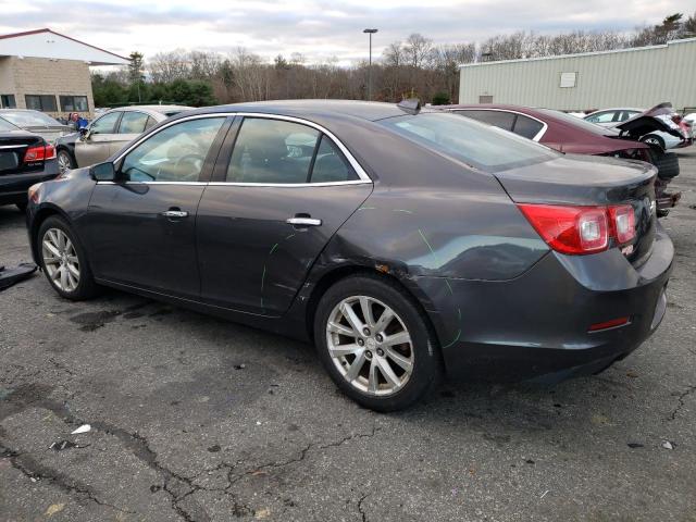 1G11H5SA7DF302946 - 2013 CHEVROLET MALIBU LTZ Сұр фото 2