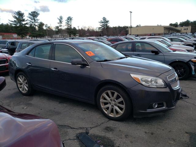 1G11H5SA7DF302946 - 2013 CHEVROLET MALIBU LTZ GRAY photo 4