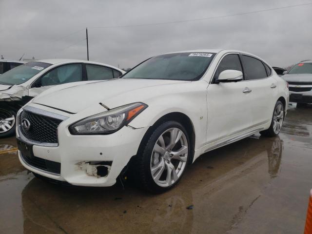 JN1BY1PP0FM602069 - 2015 INFINITI Q70L 3.7 WHITE photo 1