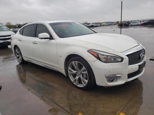 JN1BY1PP0FM602069 - 2015 INFINITI Q70L 3.7 WHITE photo 4