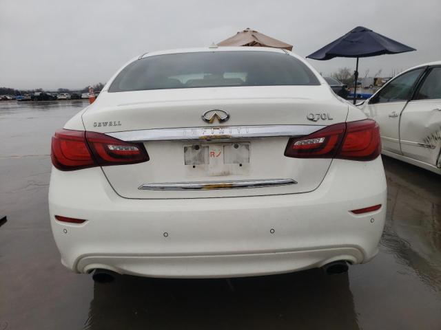 JN1BY1PP0FM602069 - 2015 INFINITI Q70L 3.7 WHITE photo 6