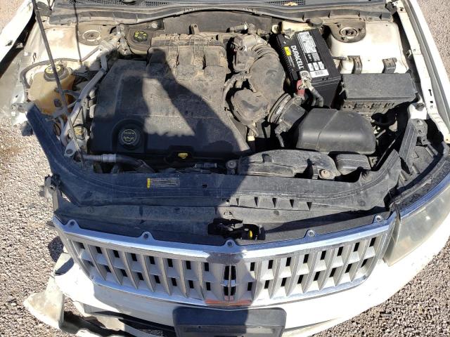 3LNHM26T88R642235 - 2008 LINCOLN MKZ WHITE photo 11