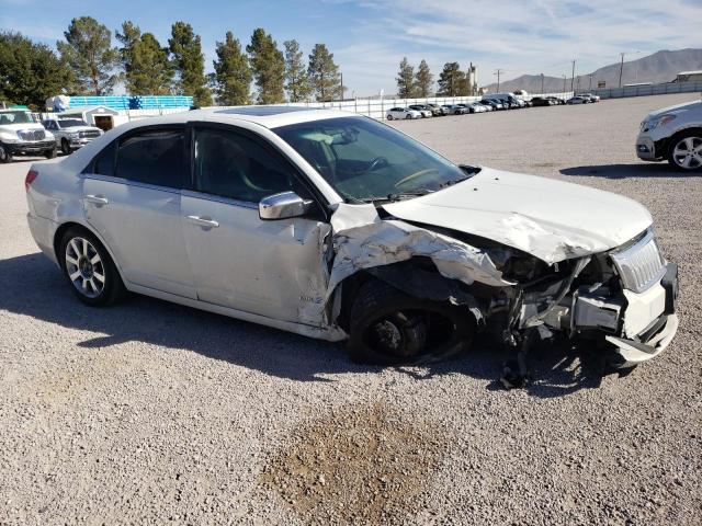 3LNHM26T88R642235 - 2008 LINCOLN MKZ WHITE photo 4