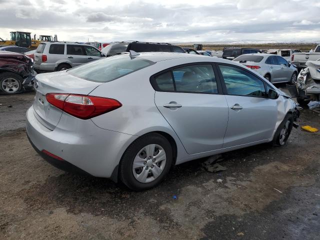 KNAFK4A61F5426495 - 2015 KIA FORTE LX SILVER photo 3