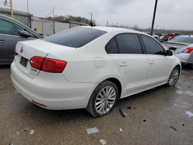 3VWLX7AJ8BM340082 - 2011 VOLKSWAGEN JETTA SEL WHITE photo 3