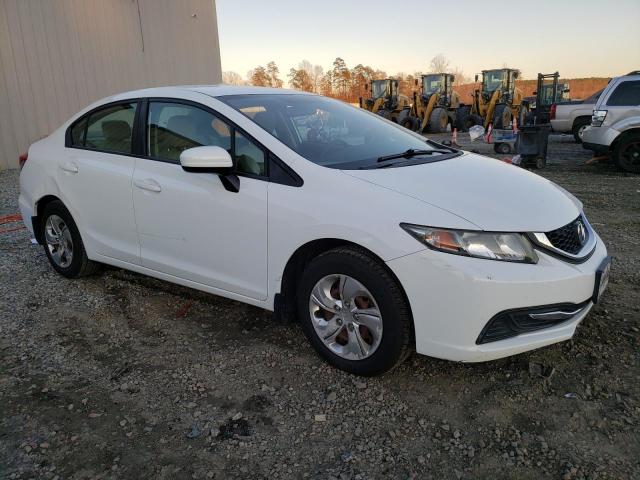 2HGFB2F56EH514541 - 2014 HONDA CIVIC LX WHITE photo 4