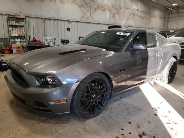 1ZVBP8CF2D5256620 - 2013 FORD MUSTANG GT GRAY photo 1