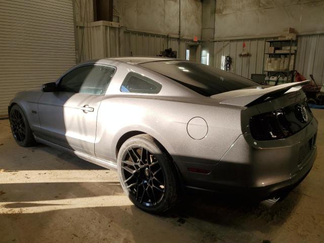 1ZVBP8CF2D5256620 - 2013 FORD MUSTANG GT GRAY photo 2