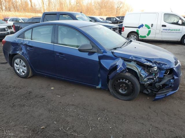 1G1PC5SHXC7111374 - 2012 CHEVROLET CRUZE LS BLUE photo 4