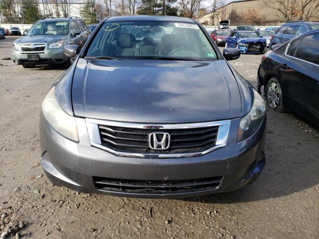 1HGCP25749A100069 - 2009 HONDA ACCORD EX GRAY photo 5