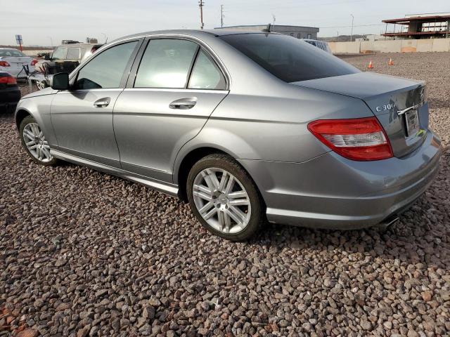 WDDGF54X99R067762 - 2009 MERCEDES-BENZ C 300 GRAY photo 2