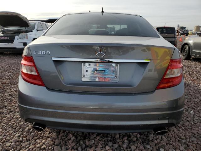 WDDGF54X99R067762 - 2009 MERCEDES-BENZ C 300 GRAY photo 6