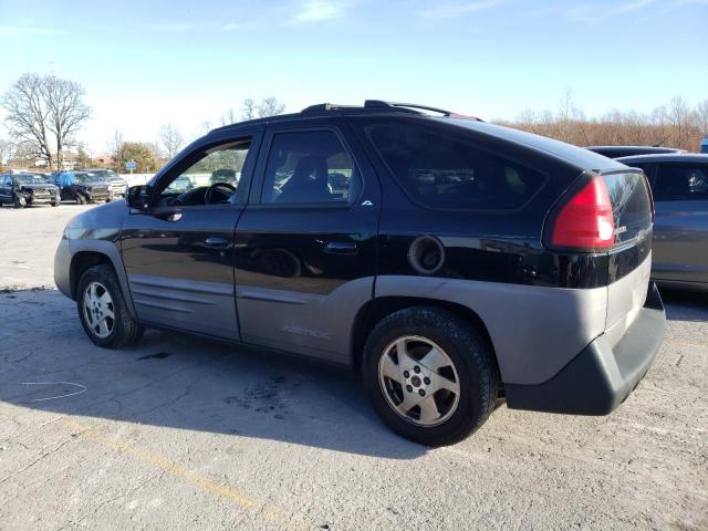 3G7DB03E81S542233 - 2001 PONTIAC AZTEK BLACK photo 2