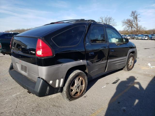 3G7DB03E81S542233 - 2001 PONTIAC AZTEK BLACK photo 3