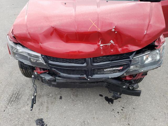 3C4PDCABXJT530596 - 2018 DODGE JOURNEY SE RED photo 11