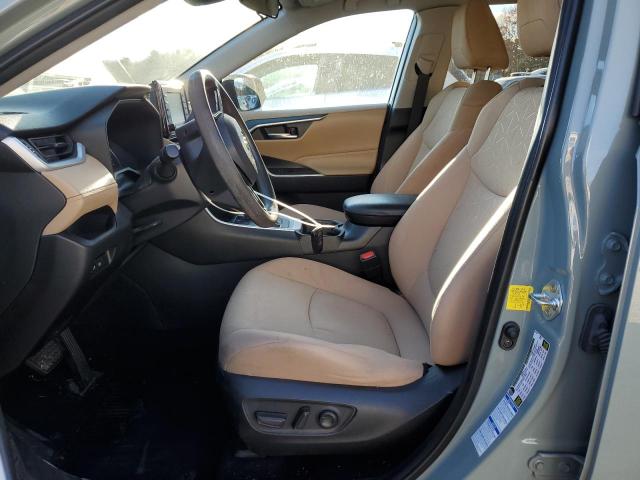 2T3P1RFV1MW201779 - 2021 TOYOTA RAV4 XLE GRAY photo 7