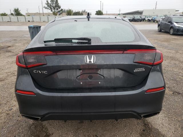 19XFL1H84NE000289 - 2022 HONDA CIVIC SPORT TOURING 灰色 照片 6