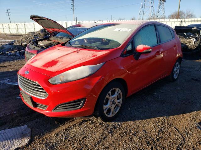 3FADP4EJ1EM241470 - 2014 FORD FIESTA SE RED photo 1