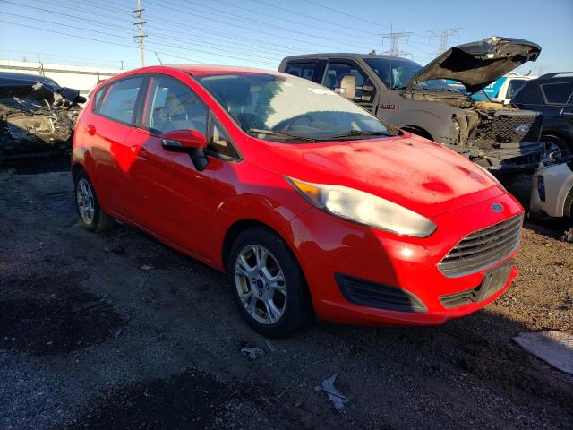 3FADP4EJ1EM241470 - 2014 FORD FIESTA SE RED photo 4