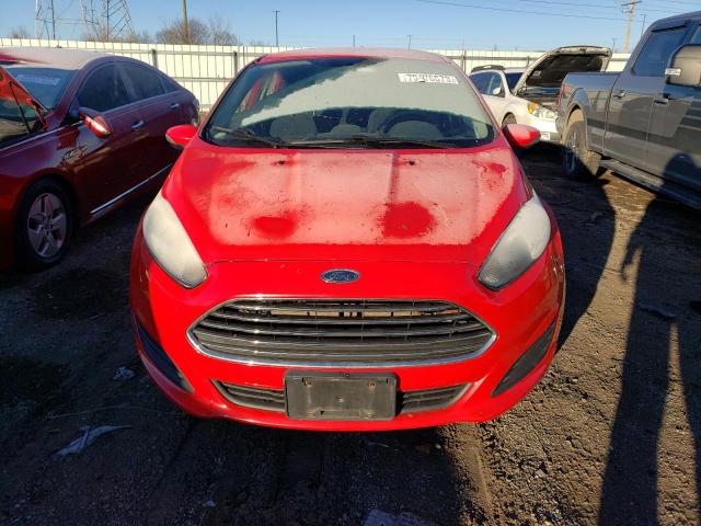 3FADP4EJ1EM241470 - 2014 FORD FIESTA SE RED photo 5