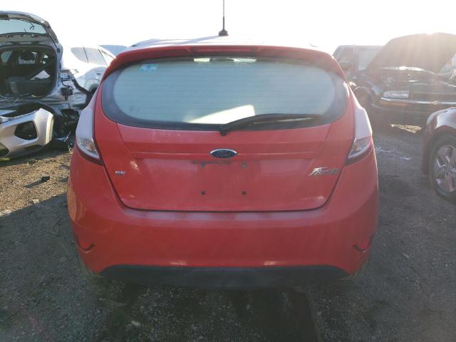 3FADP4EJ1EM241470 - 2014 FORD FIESTA SE RED photo 6