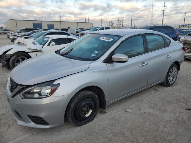 3N1AB7AP7GL684726 - 2016 NISSAN SENTRA S GRAY photo 1