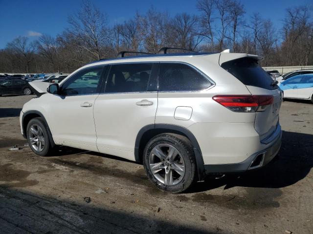 5TDDZRFH1HS473827 - 2017 TOYOTA HIGHLANDER LIMITED WHITE photo 2