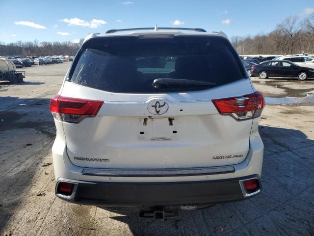 5TDDZRFH1HS473827 - 2017 TOYOTA HIGHLANDER LIMITED WHITE photo 6