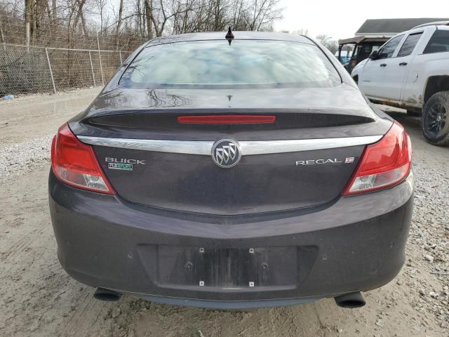 W04GW5EV8B1138701 - 2011 BUICK REGAL CXL BROWN photo 6