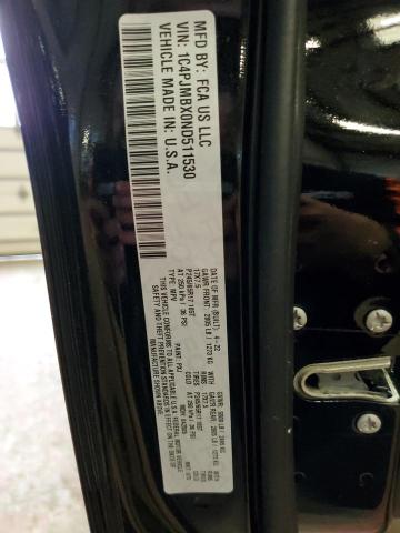 1C4PJMBX0ND511530 - 2022 JEEP CHEROKEE TRAILHAWK BLACK photo 13