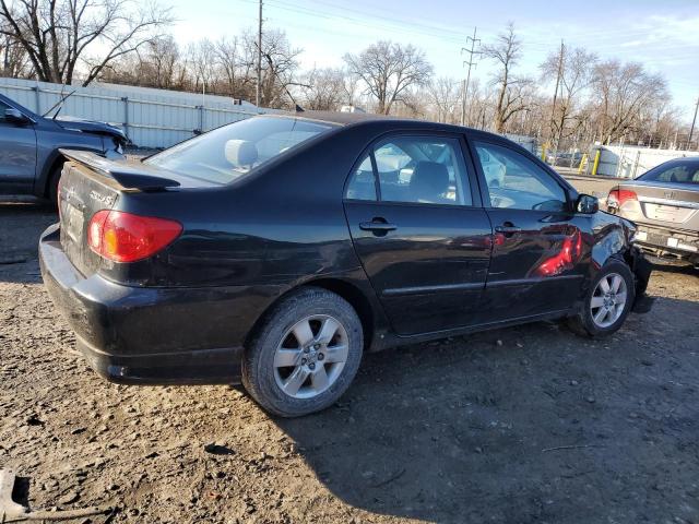 2T1BR32E83C160551 - 2003 TOYOTA COROLLA CE BLACK photo 3