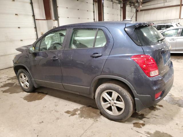 3GNCJNSB6JL220647 - 2018 CHEVROLET TRAX LS BLUE photo 2