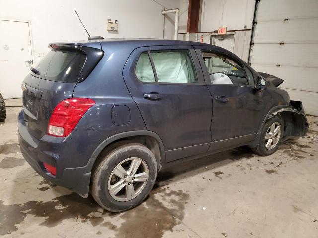 3GNCJNSB6JL220647 - 2018 CHEVROLET TRAX LS BLUE photo 3