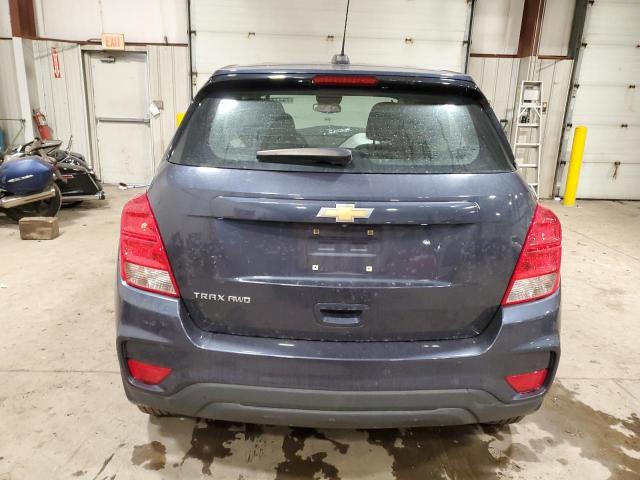 3GNCJNSB6JL220647 - 2018 CHEVROLET TRAX LS BLUE photo 6