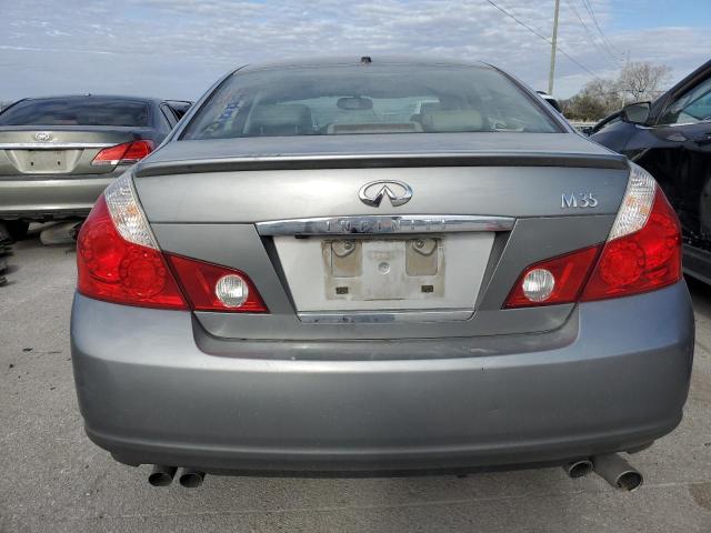 JNKAY01E26M109499 - 2006 INFINITI M35 BASE GRAY photo 6