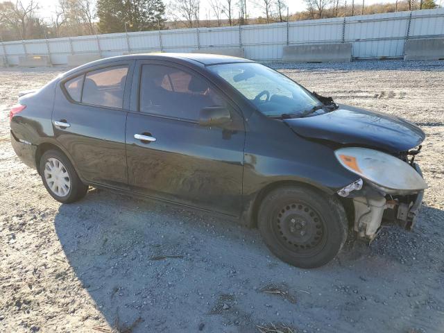 3N1CN7AP3DL823777 - 2013 NISSAN VERSA S BLACK photo 4