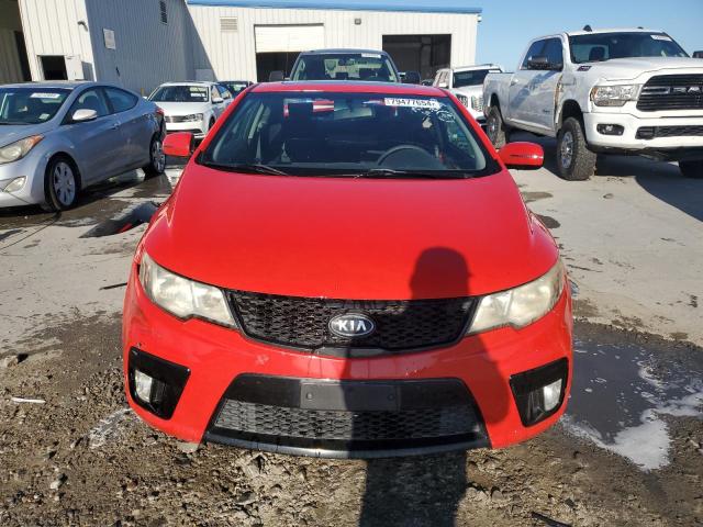 KNAFW6A32D5737582 - 2013 KIA FORTE SX RED photo 5