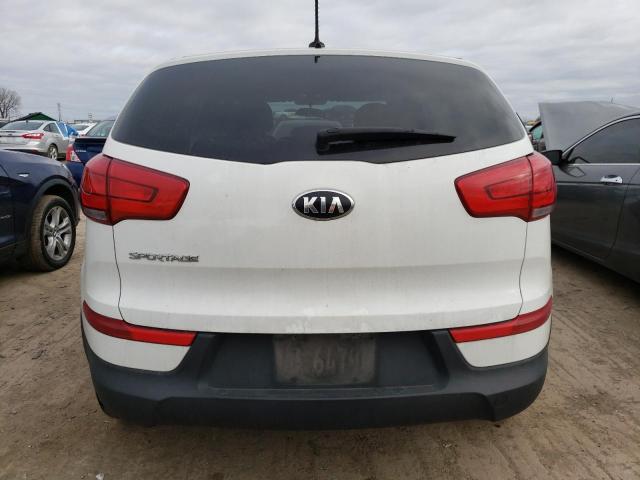 KNDPB3AC5G7832423 - 2016 KIA SPORTAGE LX WHITE photo 6