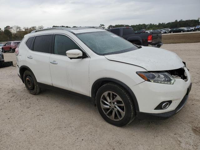 5N1AT2MTXEC774978 - 2014 NISSAN ROGUE S WHITE photo 4