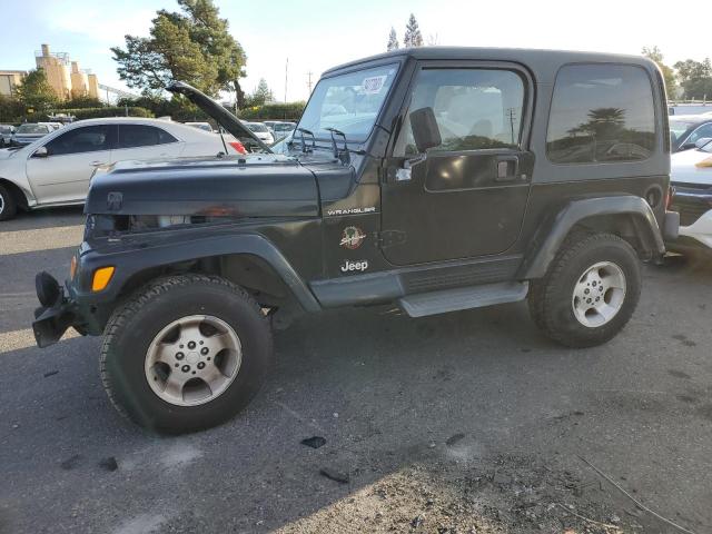 1J4FA59S92P702167 - 2002 JEEP WRANGLER / SAHARA BLACK photo 1