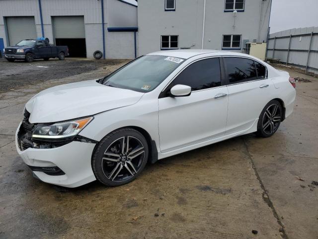 1HGCR2F10HA152821 - 2017 HONDA ACCORD SPORT SPECIAL EDITION BEIGE photo 1