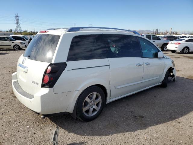 5N1BV28U58N122845 - 2008 NISSAN QUEST S WHITE photo 3