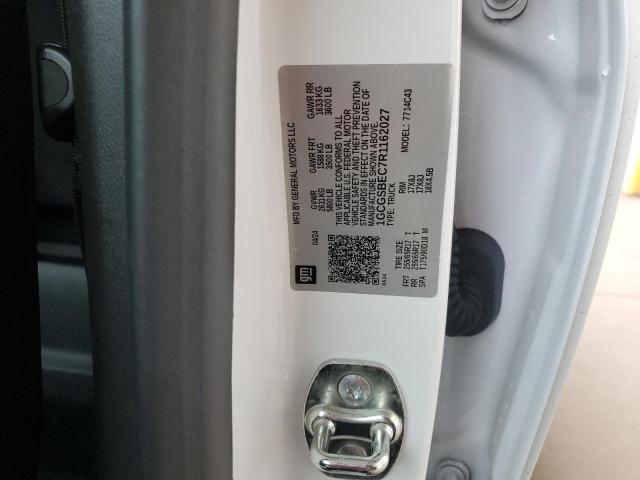 1GCGSBEC7R1162027 - 2024 CHEVROLET COLORADO WHITE photo 12