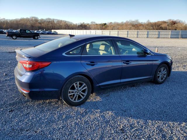 5NPE24AF3FH213210 - 2015 HYUNDAI SONATA SE BLUE photo 3