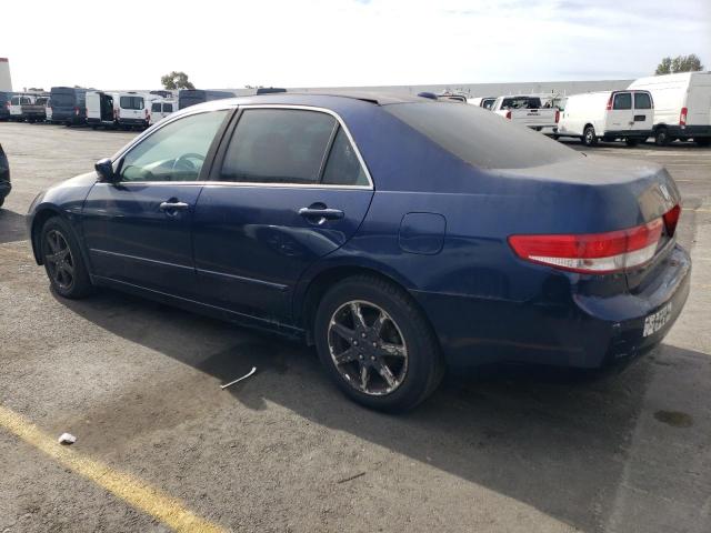 1HGCM66574A076047 - 2004 HONDA ACCORD EX BLUE photo 2