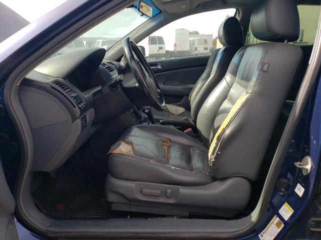 1HGCM66574A076047 - 2004 HONDA ACCORD EX BLUE photo 7