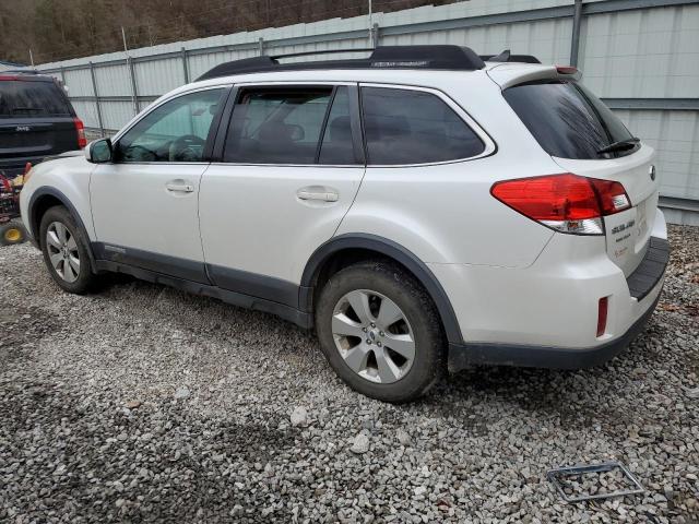 4S4BRCKC6C3284613 - 2012 SUBARU OUTBACK 2.5I LIMITED WHITE photo 2